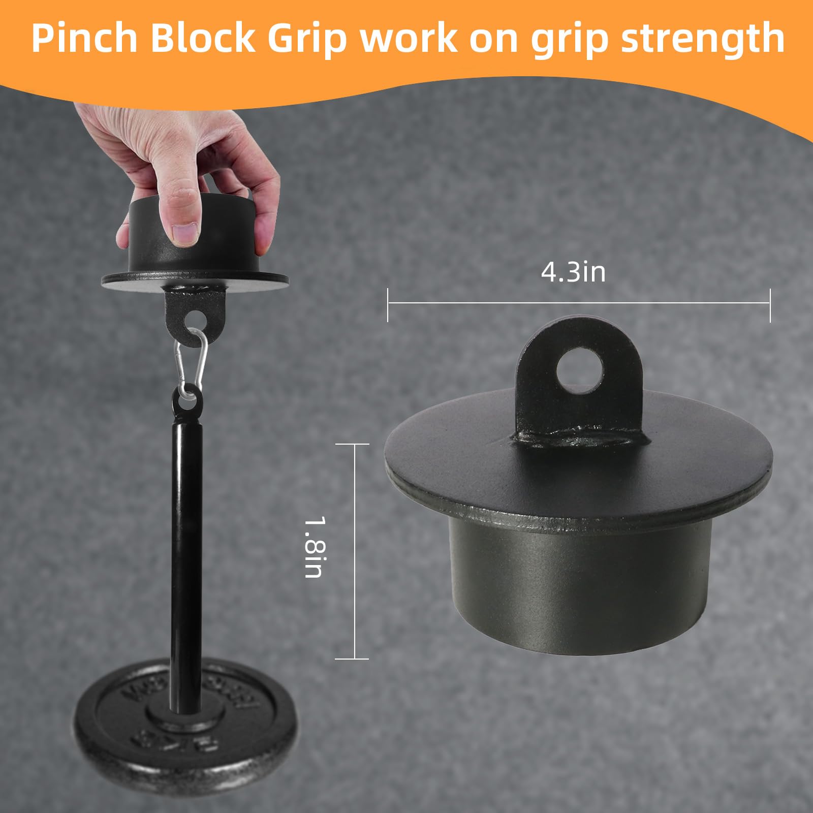 Amazon | ピンチブロックグリップ強度セット:ピン付きピンチトレーナー